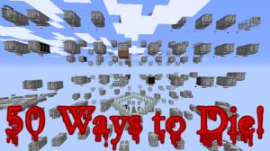 Herunterladen 50 Ways to Die: 3 Way Race zum Minecraft 1.11.2